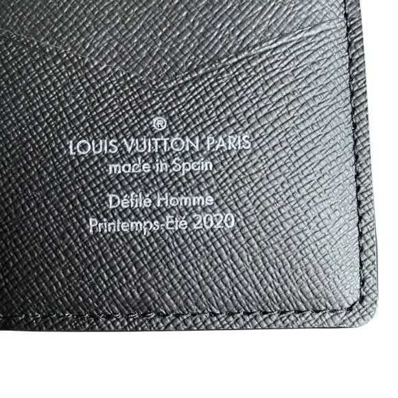 NWT Louis Vuitton Pocket Organizer Monogram Eclipse Foliage Black Floral Boxed - Picture 4 of 16